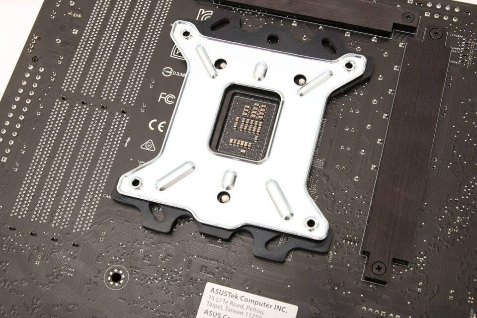 Fit the processor water block