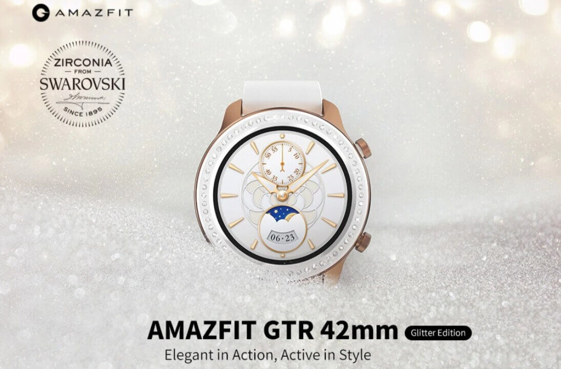 AMAZFIT GTR 42mm Smart Watch Glitter Edition