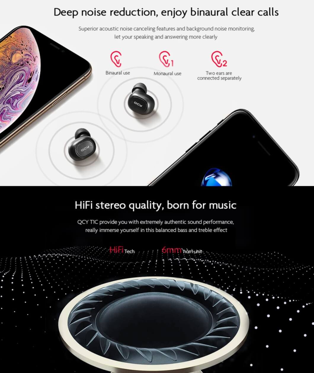 Mini Bluetooth 5.0 Wireless Music Earphones 