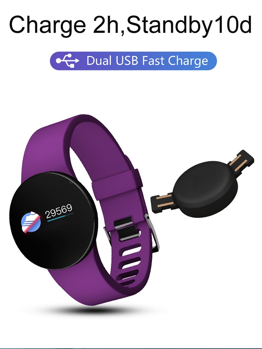 Black Friday 2019 Deals: DZ WD3PLUS Unisex Smart Watch Step Calorie Information Reminder