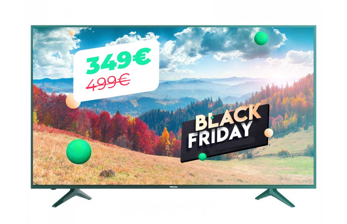 Hisense TV 58 inches 4K UHD for Black Friday