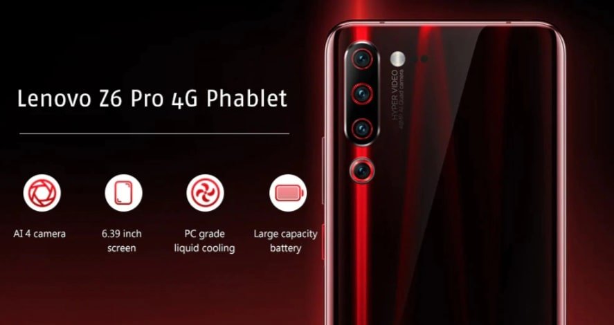 Christmas deals 2019 - Lenovo Z6 Pro 4G Phablet