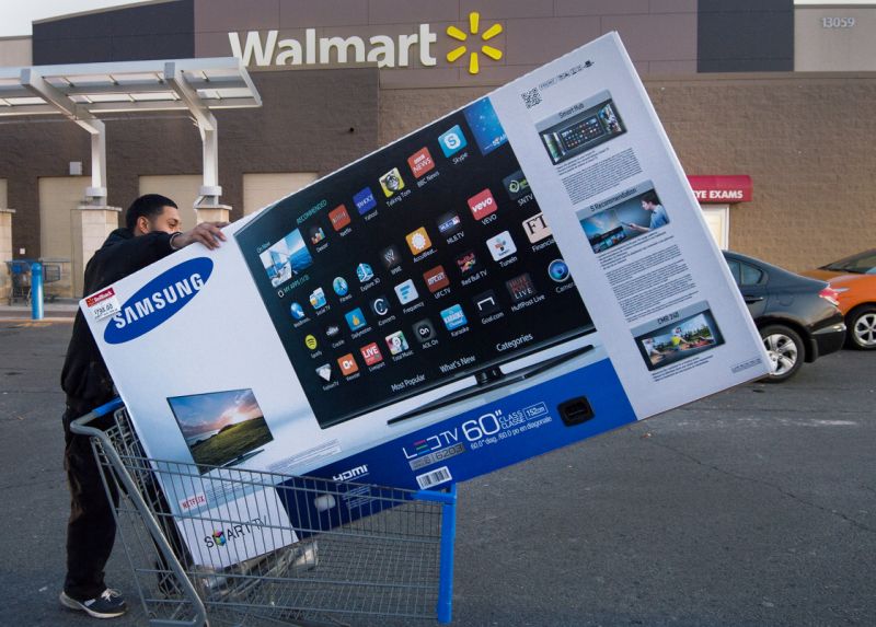 Samsung TVs at Walmart Black Friday Sale
