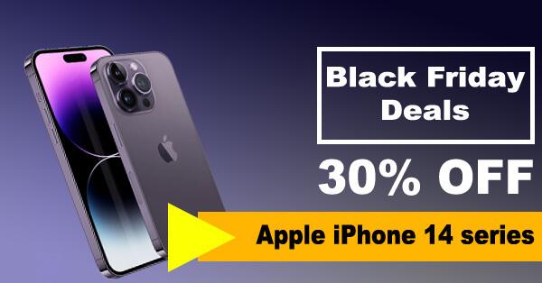 iPhone 14 Black Friday Deals In 2022 - Huge Offers Up To 30% Off